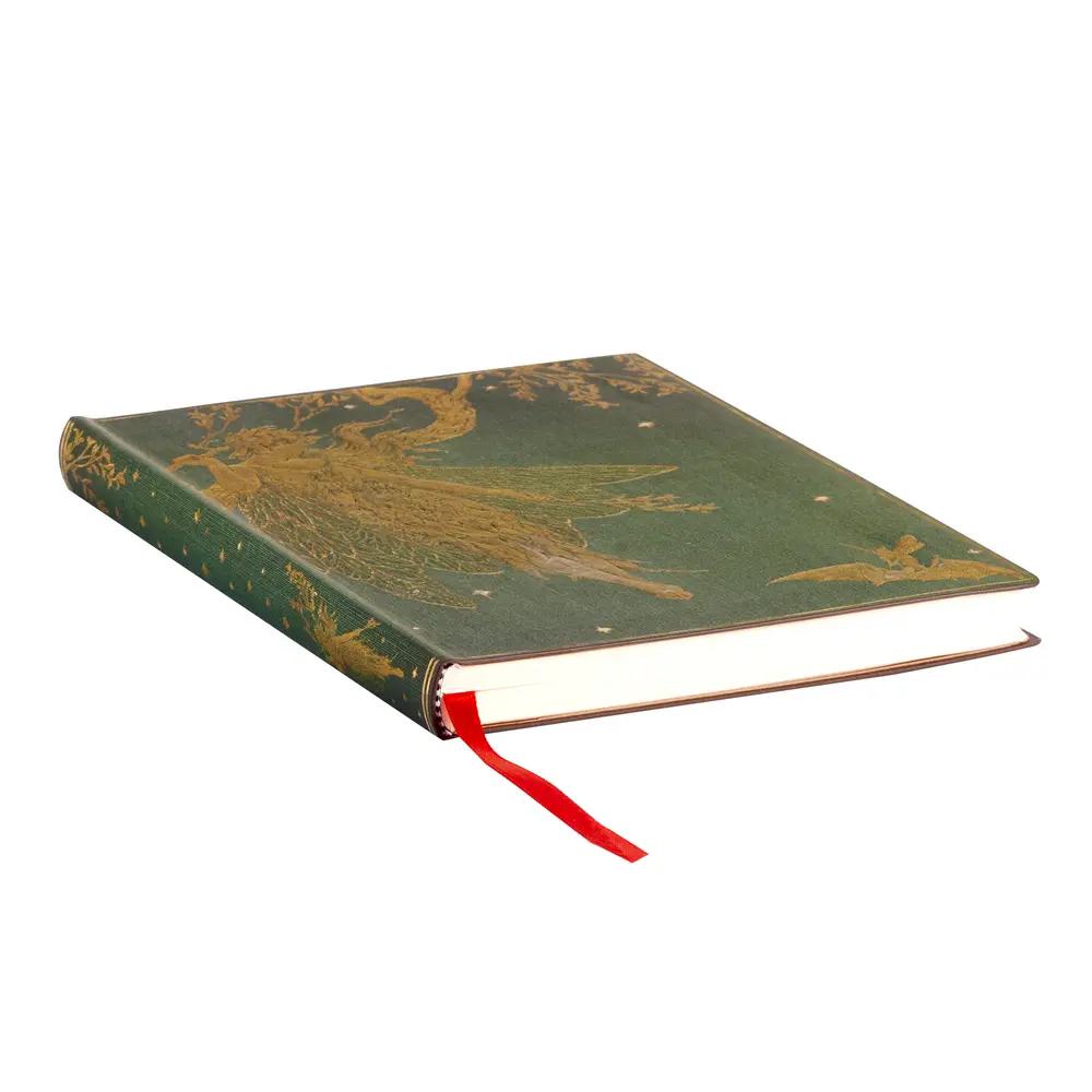 Green, Journal, Art & School, 5"x7", Paperblanks, Midi, Softcover, Flexis Journal, Lang's Olive Fairy, 759670